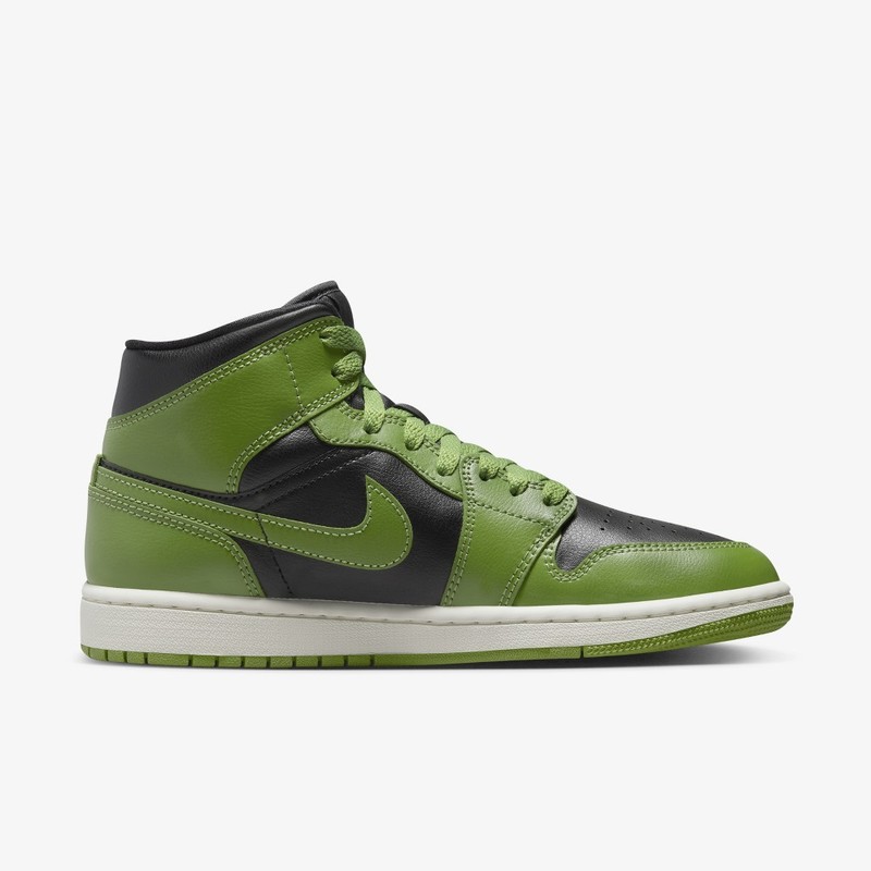 Jordan 1 olive green cheap and black